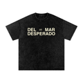 Louis metric,Del Mar desperado,boxy fit,box tee,garment dyed