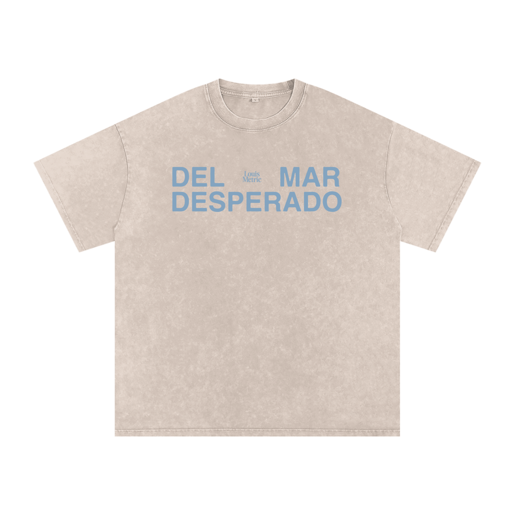 Louis metric,Del Mar desperado,t shirt,oversized tee