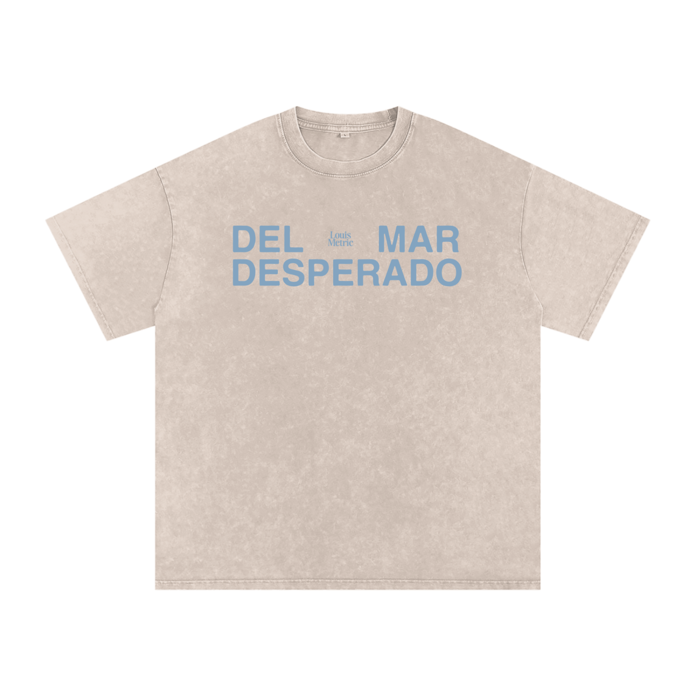 Louis metric,Del Mar desperado,t shirt,oversized tee