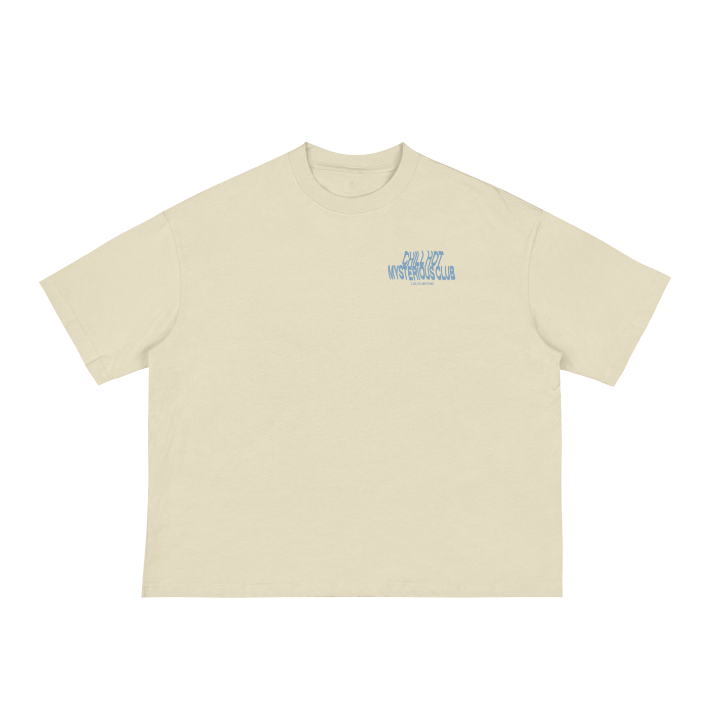 Chill Hot Mysterious Club Cropped Boxy Tee