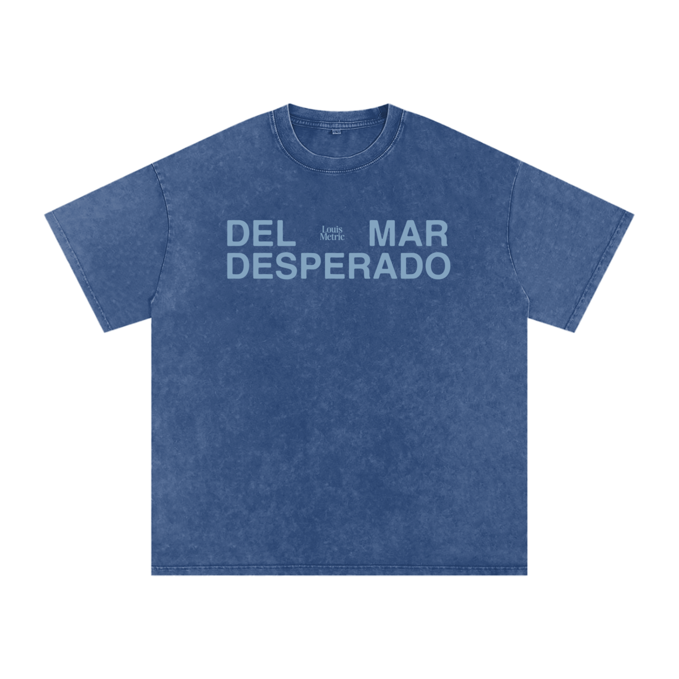 Louis metric,Del Mar desperado,t shirt,oversized tee