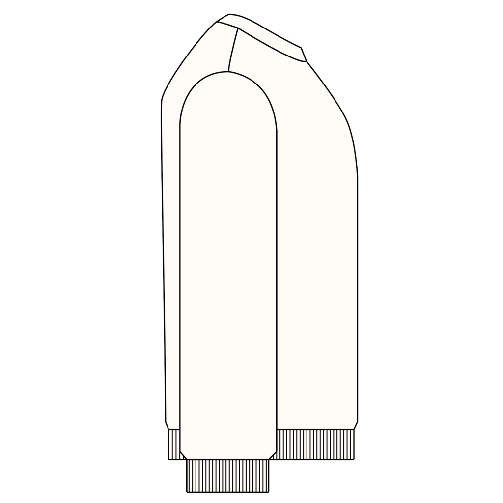Louis Metric Oversized Sweatshirt (Apricot)