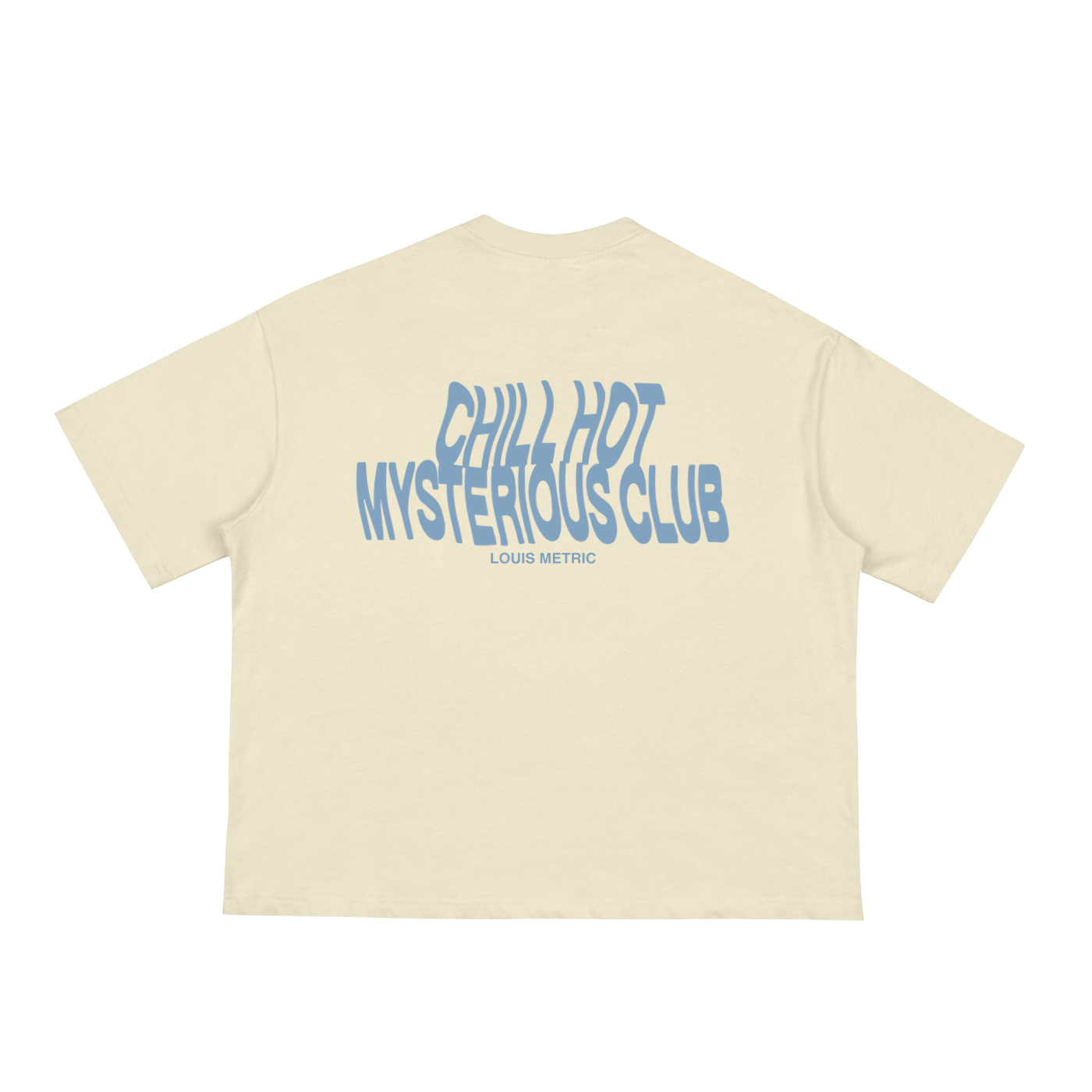 Chill Hot Mysterious Club Cropped Boxy Tee